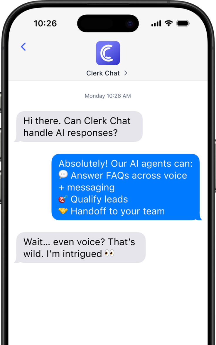 Clerk Chat AI