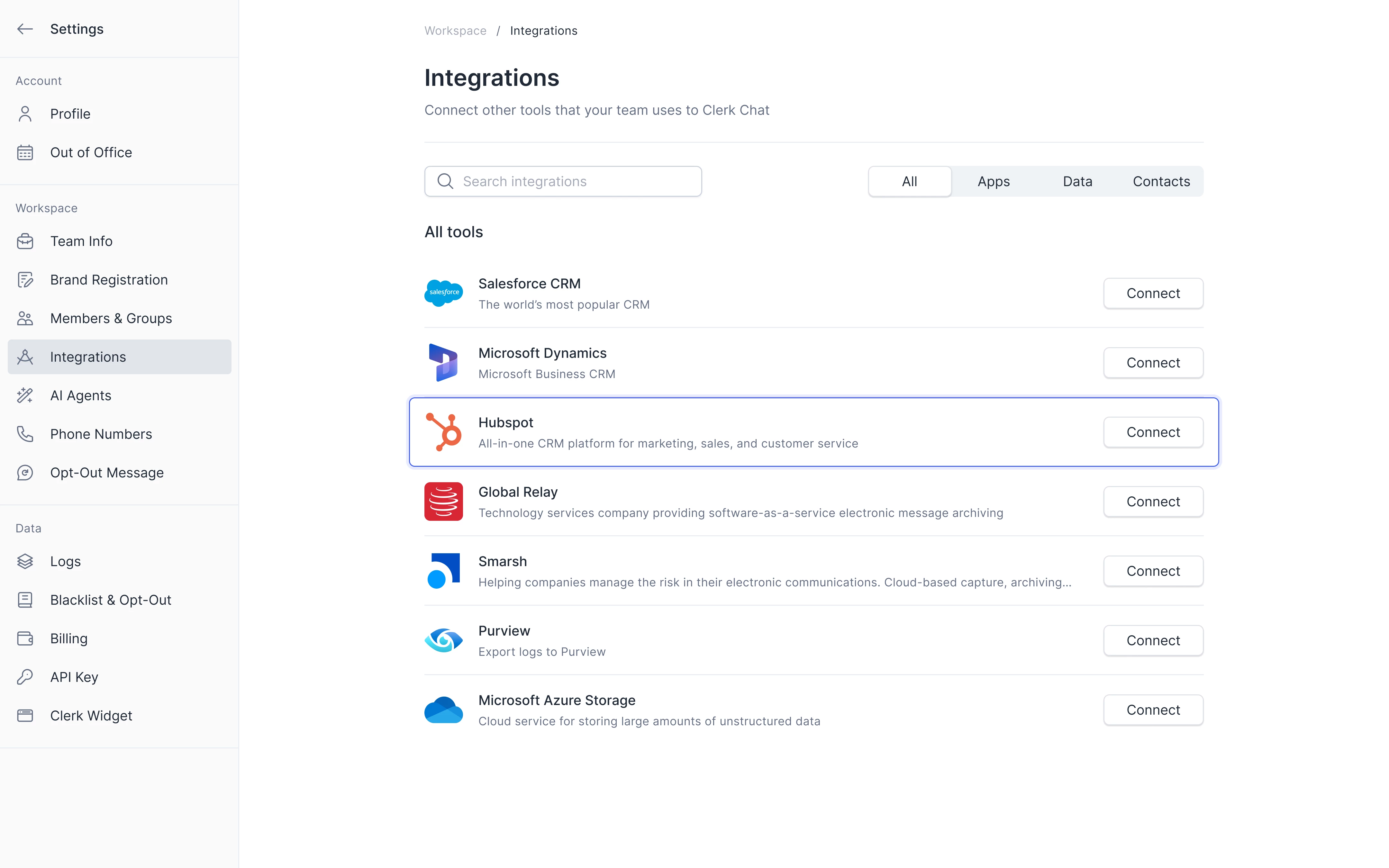 Easy integration