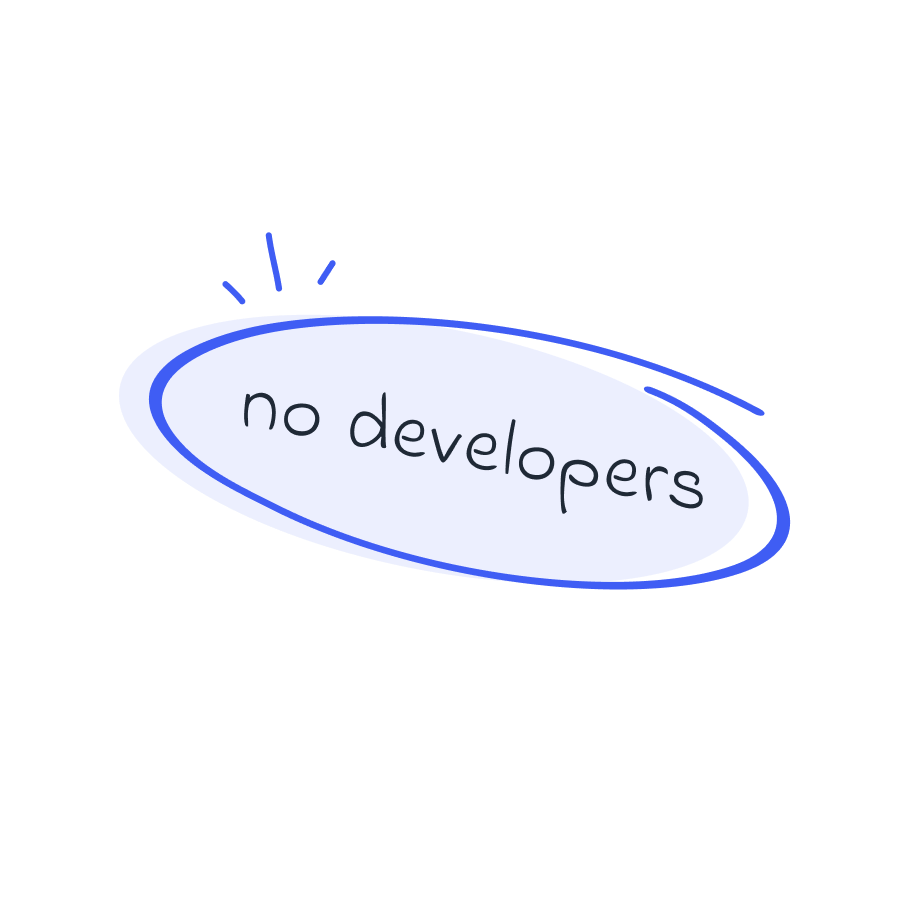no developers