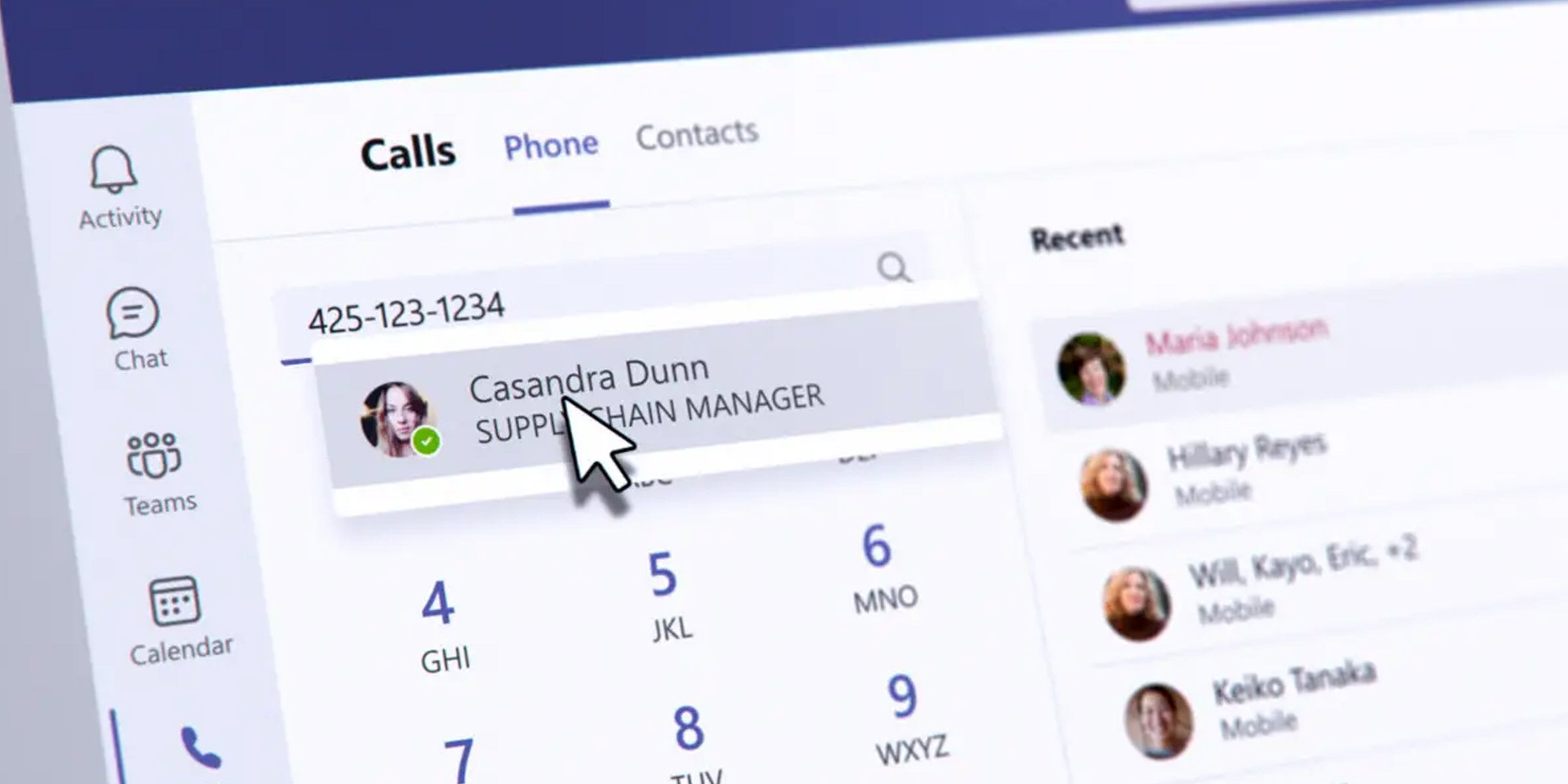 SMS for Microsoft Teams Powered by Clerk