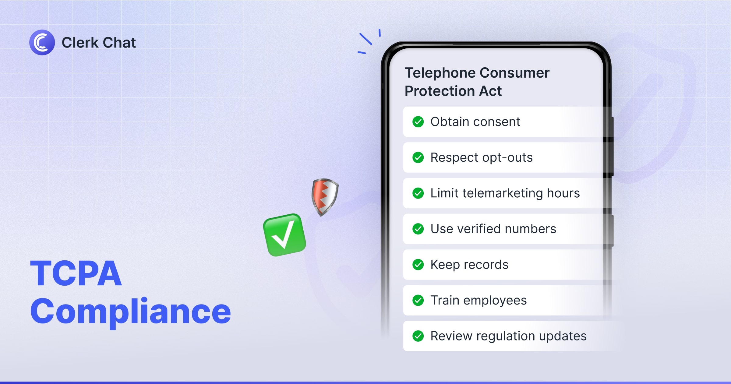 The Ultimate TCPA Compliance Checklist for SMS Success