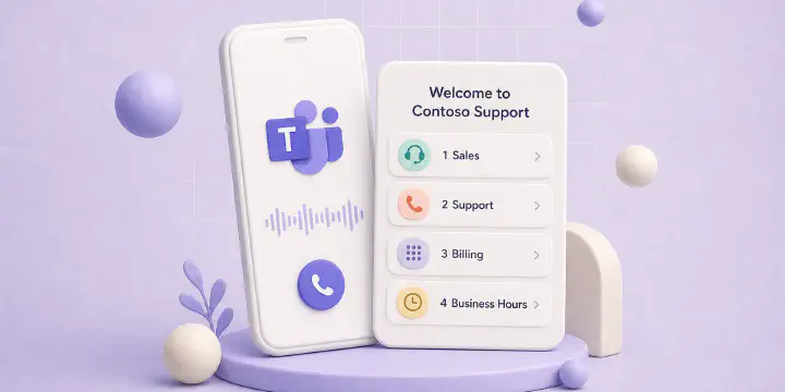 Teams Phone Auto Attendant: Shared Voicemail, Menus, and Native Limits