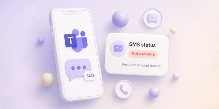 Why Microsoft Teams SMS Shows Not Available (Calling Plans, Operator Connect, Resource Accounts)