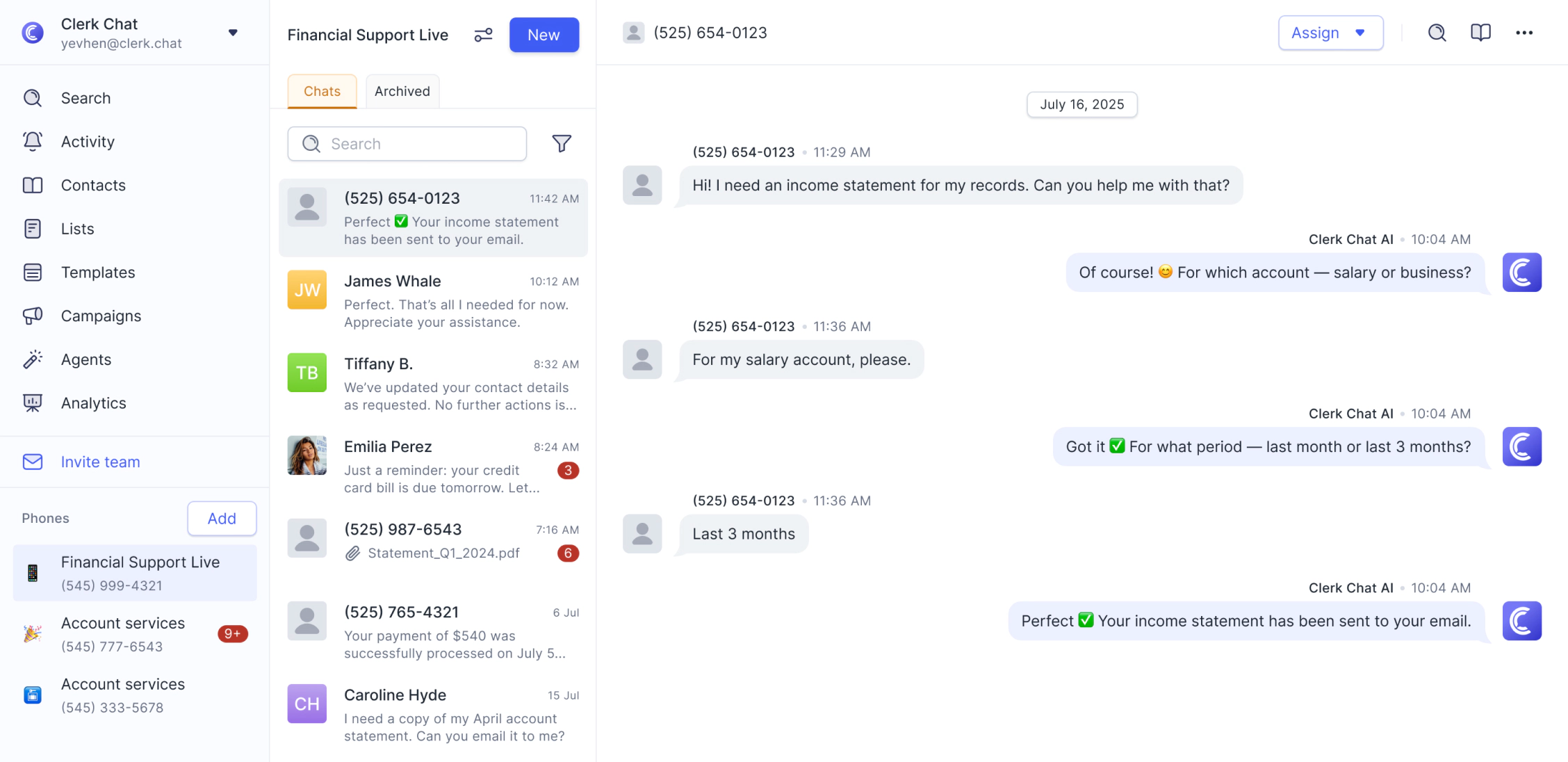 Conversations that build trust