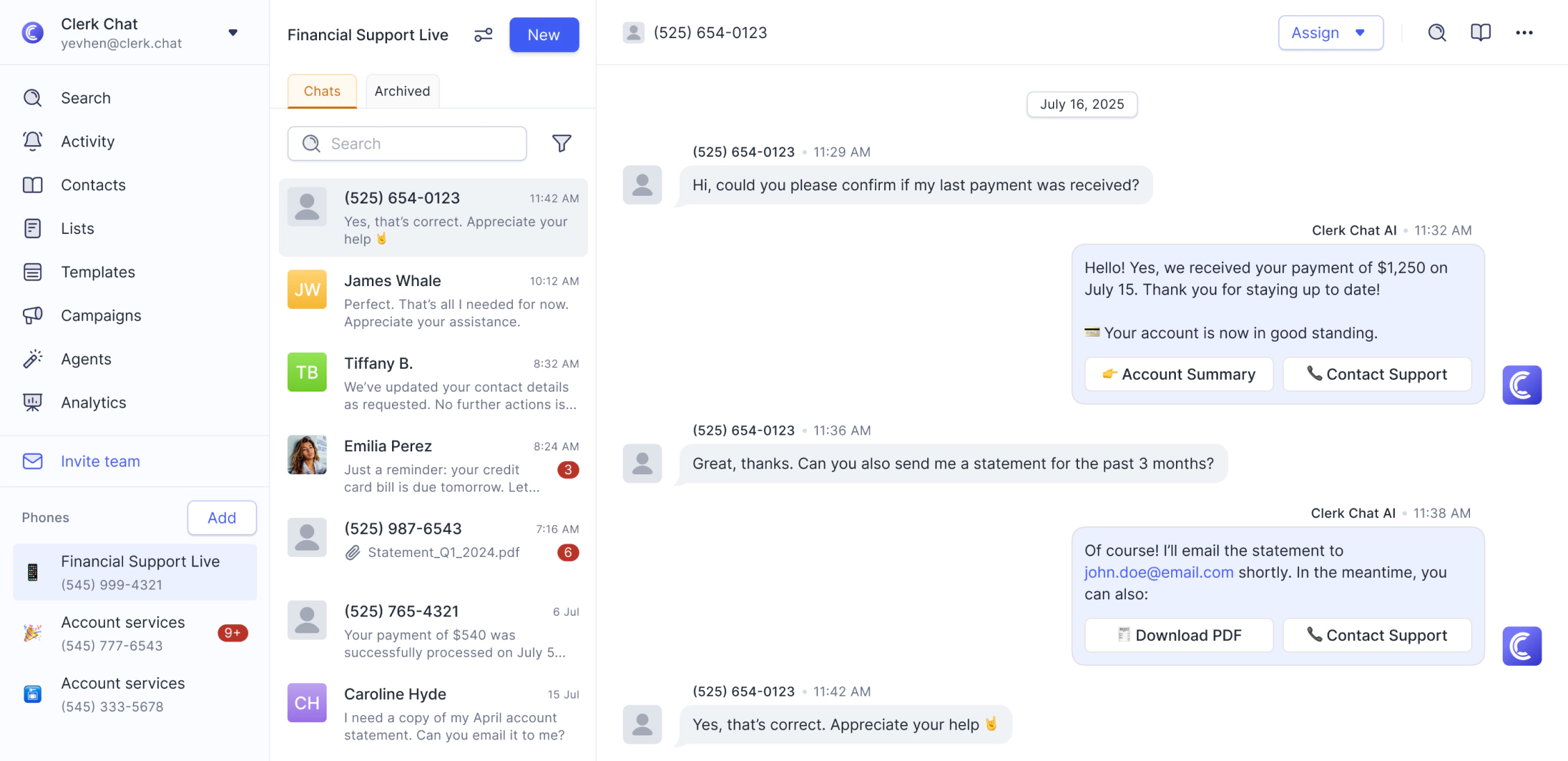 Secure texting clients prefer