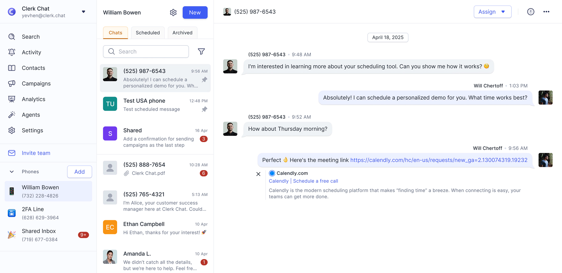Business texting that looks like <mark>your brand</mark>