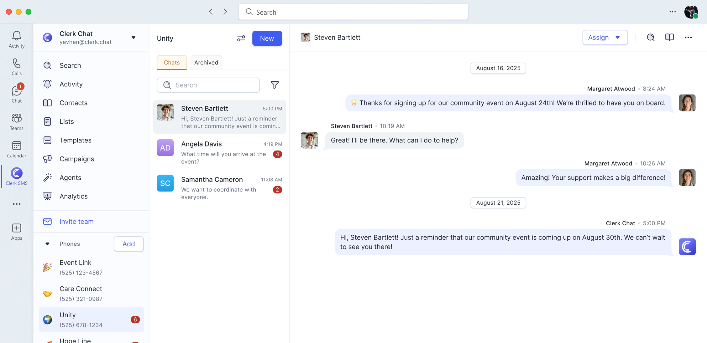Microsoft Teams SMS